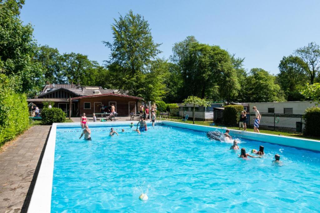 Luxe Safaritent Medley 5 Persoons Op Camping Rijsterbos Exterior photo