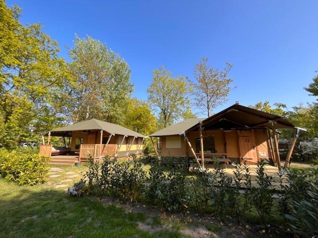 Luxe Safaritent Medley 5 Persoons Op Camping Rijsterbos Exterior photo